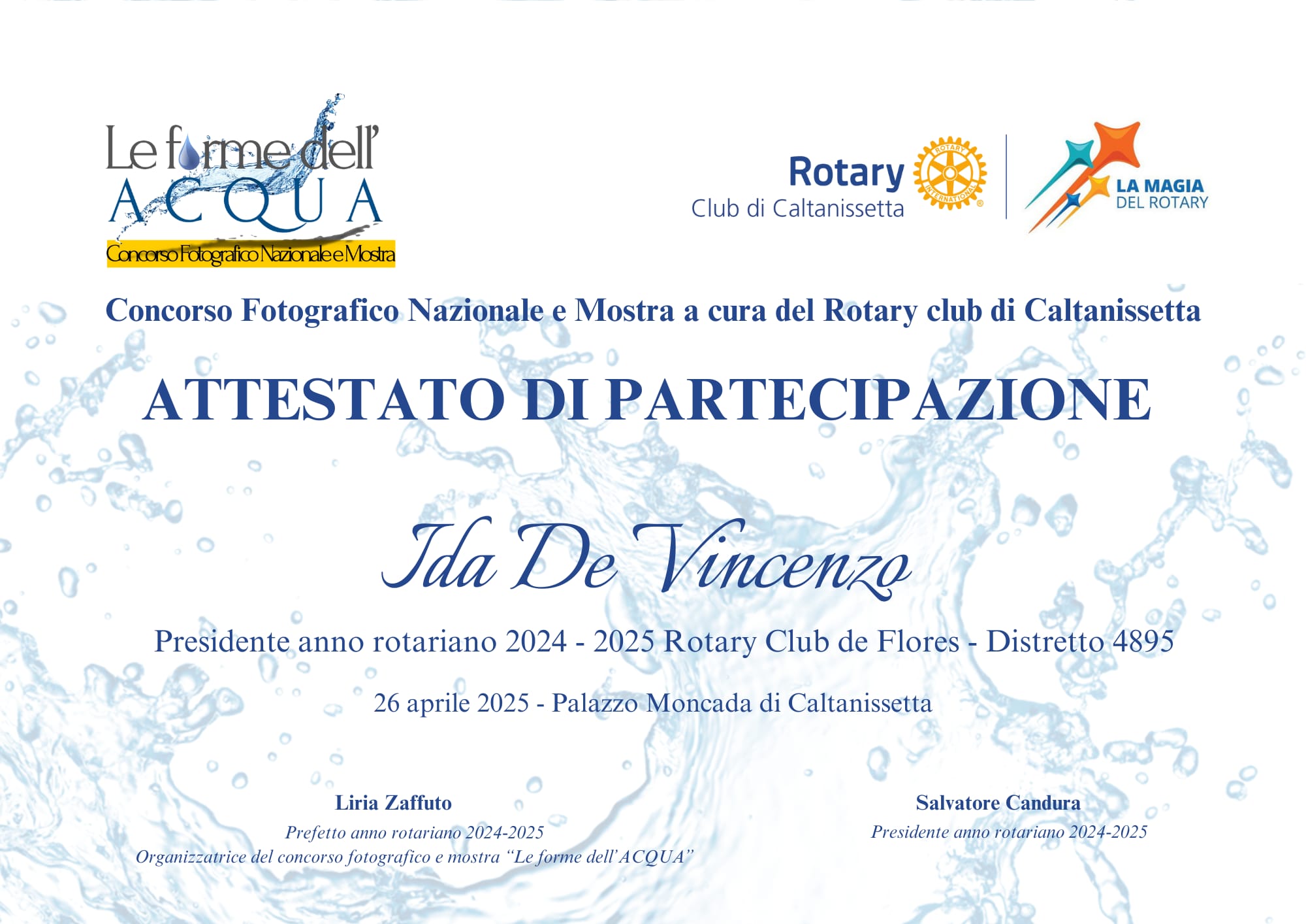 Muestra de arte fotografico . ROTARY CLUB CALTANISSETTA DISTRETTO 2110-  Italia. 